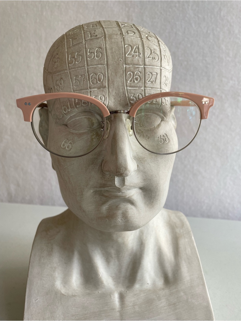 Eyebuydirect Anabel Eyeglasses Frames Only Pink Acetate and Metal Full Rim